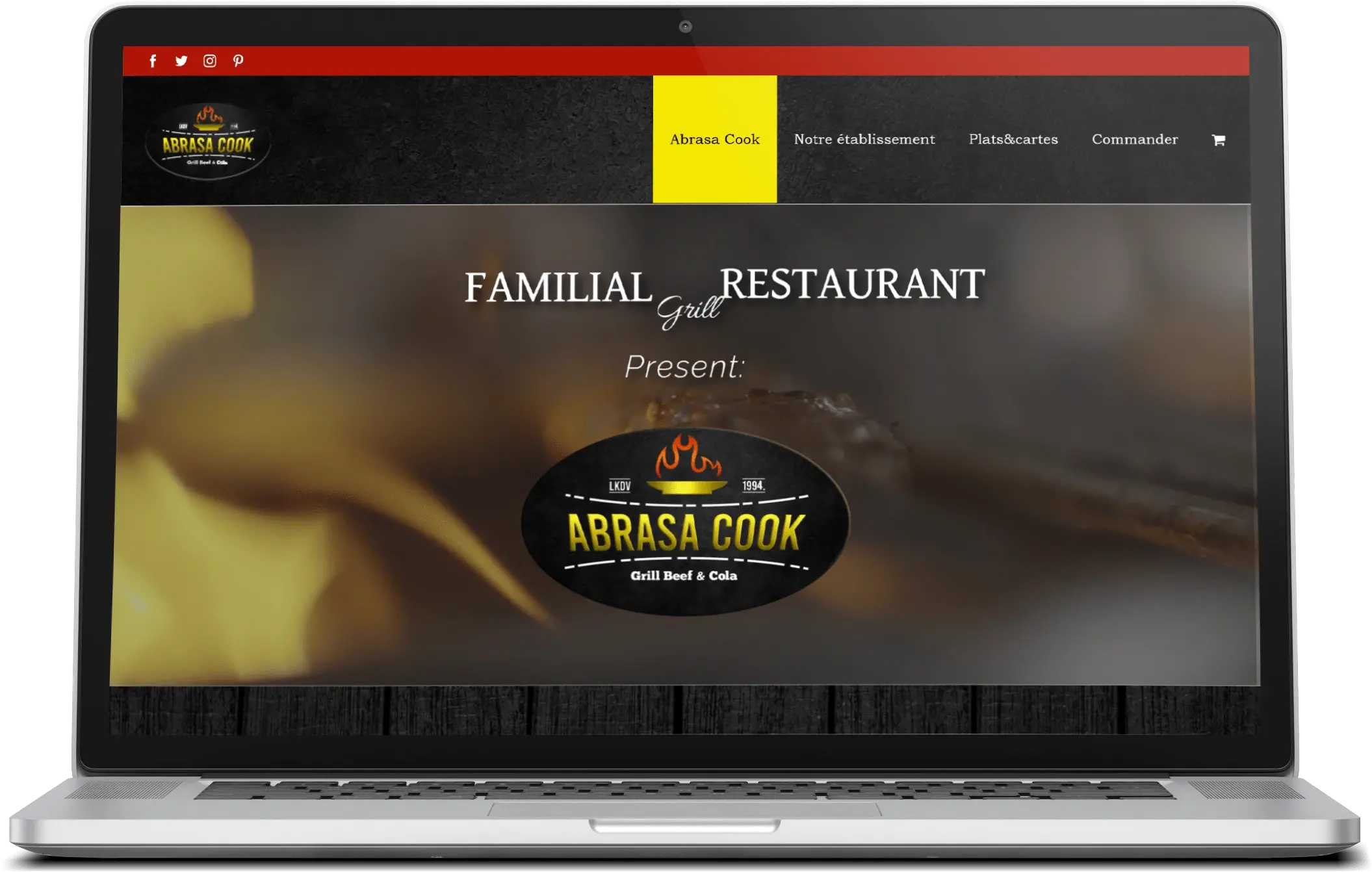 visuel laptop du projet abrasa_cook